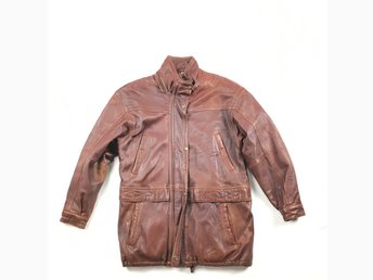 Cool Skinnpaj Brun Fuskskinn Skinnjacka Jacka S.. (352500840 Cool Skinnpaj Brun Fuskskinn Skinnjacka Jacka S.. (352500840
