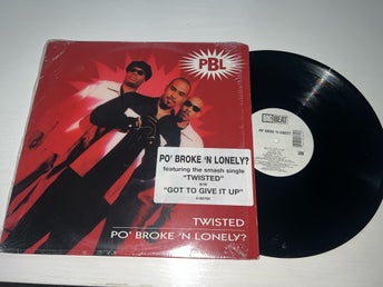 PBL - Po' Broke 'N Lonely? 12” Maxi Single USA