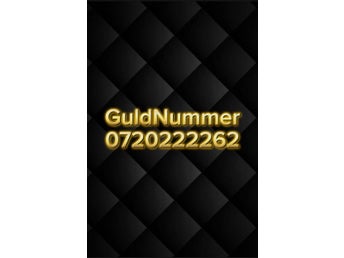 0720 22 22 X2 Guldnummer, (kan porteras till valfri operatör). Prissänkt!