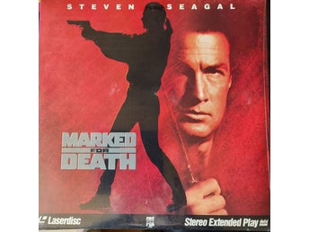 Marked for Death (Dödsmärkt) 1990 93 Min 1-LD Laserdisc Ny Pris 199 Frakt 7