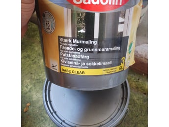 Sadiolin putsfassadfärg 5 l Base clear helmatt 5l