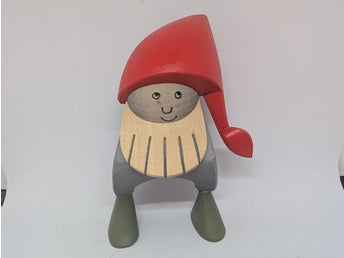 Retro Trätomte Ljungskile Design Axel Emanuelsson / FE Svenskt konsthantverk Jul