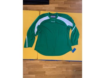 Ny Reebok grön ishockeytröja, storlek XXL