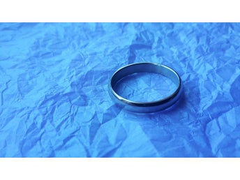Stålring 4mm bredd. Stl.21,1 mm