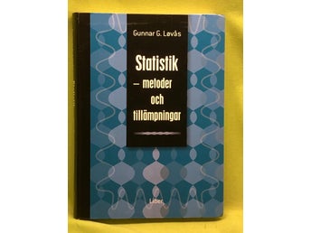 Statistik metoder och tillämpningar / Løvås, Gunnar G.
