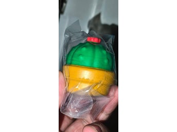 Squishy kaktus i kruka