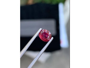 Certified 1.05 Ct Natural Burma Red Spinel – No Heat – GFCO Certified