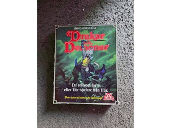 DRAKAR OCH DEMONER (gamla roll spel)