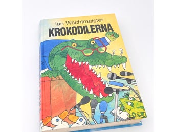 Krokodilerna - Ian Wachtmeister, signerad, 1992
