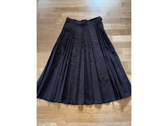 80-tals retro brun pennkjol