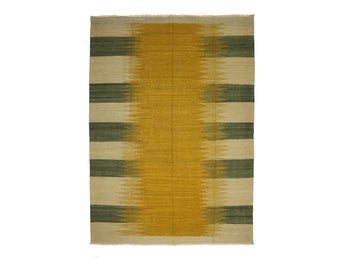 Autentisk klassisk handvävd Kelim 207 X 288 cm