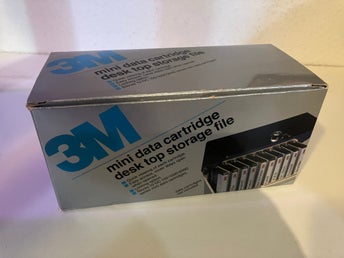 3M Mini Data Cartridge Förvaringsbox (NOS)