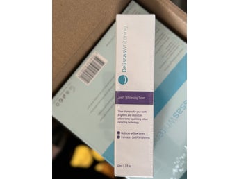Belissas Teeth Whitening Toner – Silver Shampoo för Tänder