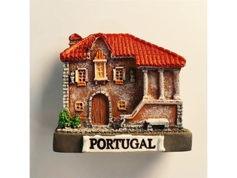 Portugal Monsanto Village Kylskåpsmagnet