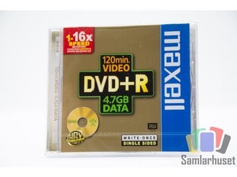 1st Maxell DVD +R -1-16x 4,7GB CD - CD-Skiva - Skiva - DVD+R