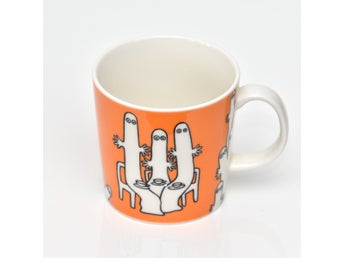 Arabia Mumin Hattifnattar Mugg Moomin kaffekopp Hattifatteners Tove Jansson
