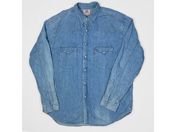 Levi's Vintage Western Denimskjorta XXL – Snap Buttons –