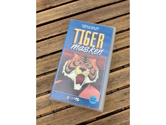 Tiger Masken VHS anime vintage manga 80-tal tecknat Toei Animation LTD