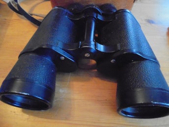 kikare Pollux 7x50 i läderfodral