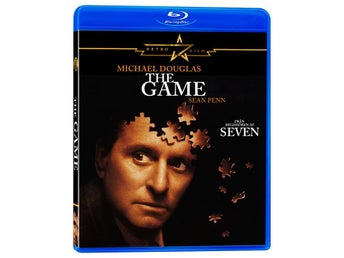 The Game (1997 NY SV Blu-ray) Michael Douglas, Deborah Kara Unger, Sean Penn