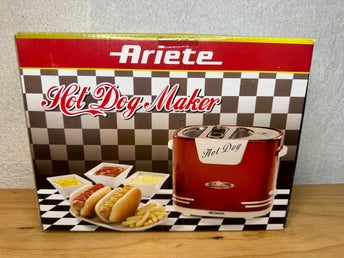 Ariete Hot Dog Maker - Modell 186 - Ny Aldrig använd