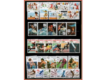 OLYMPIC SUMMER >BARCELONA 1992: MIXET LOT/SET MNH/ ** (OL-TEMX-500L-2A (07)