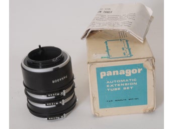 Panagor Automatic Extension Tube Set för Minolta