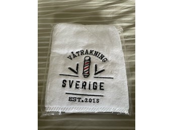 Våtrakning Sverige handduk!