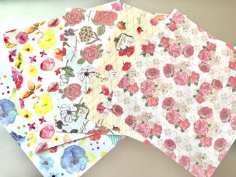 Chiyogami paper - a pack of 60 double sided Japanese