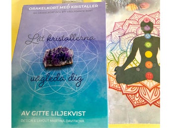 Orakelkort med kristaller Gitte Liljekvist