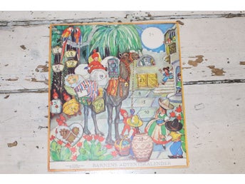 BARNENS ADVENTSKALENDER .AINA STENBERG 1964