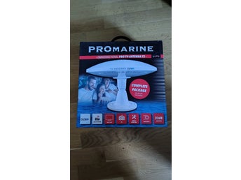 PROMARINE Omnidirektionell PRO TV-Antenn T2