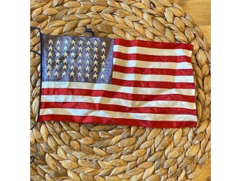 Amerikanska flaggan - bordsstorlek