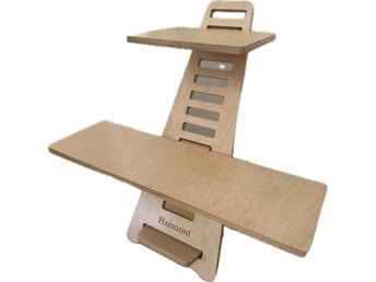 Harmoni stående skrivbord Standing Desk träkonstruktion hemmakontor