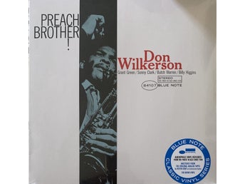 DON WILKERSON - PREACH BROTHER! NY 180G LP BLUE NOTE