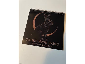 Gothic Moon Hares väggkalender 2027