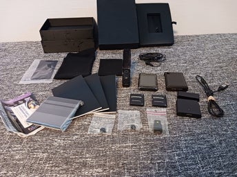 SGH-P520 Giorgio Armani - Titan Grå med Original Box