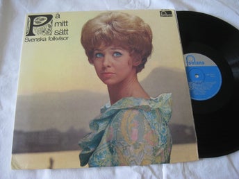 ANITA LINDBLOM PÅ MITT SÄTT SVENSKA FOLKVISOR LP