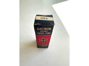 ** K-R KR Tubes - OZ4 - Radiorör **