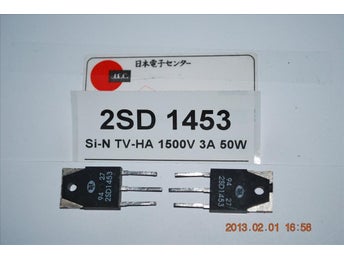 Transistor 2SD1453 2 stycken