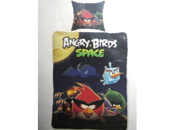 Supercoolt ANGRY BIRDS SPACE Påslakanset / Påslakan