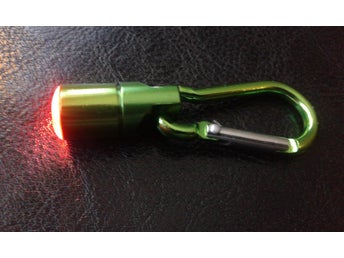 2 blinkande LED-lampor varselljus grön och blå till hund eller barn