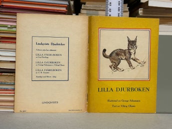 Lilla djurboken Illustrerad av George Schumann av Olsson Viking, VG