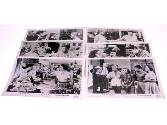 Lobby cards-'Teenage Rebel' - 6 cards included-original film release 1956