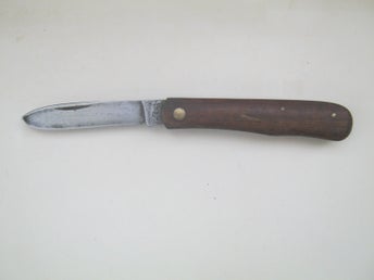 Vintage Lütters & Cie Solingen Tyskland Fickkniv Wehrmacht
