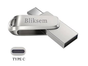 5 stycken USB-minne Bliksem Typ C