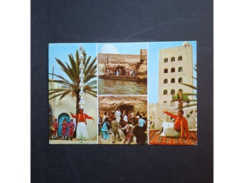 Vykort Tunisien Folklore Monastir