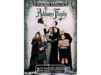 ADDAMS FAMILY THE (komplett) till Sega Mega Drive