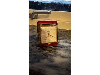 Vintage Resväckarklocka Europa 2 Jewels