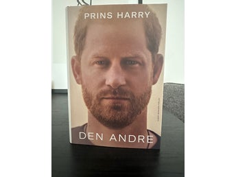 Prins Harry • Den andre (Spare) • Svensk utgåva • Inbunden • NYSKICK